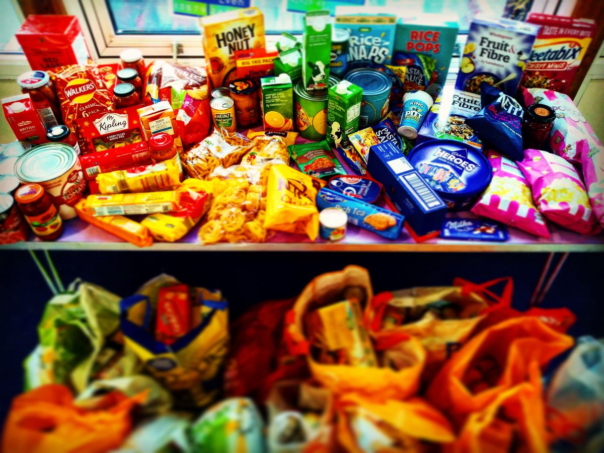 So proud of our school community for bringing in an amazing amount of donations for Harlow Foodbank! So grateful for the generosity of our wonderful families!