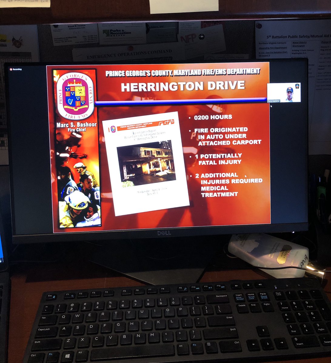 RickyRileyTT's tweet photo. Some more Incident Commander training on B-Shift #PGFD this time reviewing a MAYDAY incident with @KentlandChief from 87 Herrington Drive. #AlwaysLearning #RememberThePast #BruiserShift #VDCB https://t.co/YltUqg5ilJ