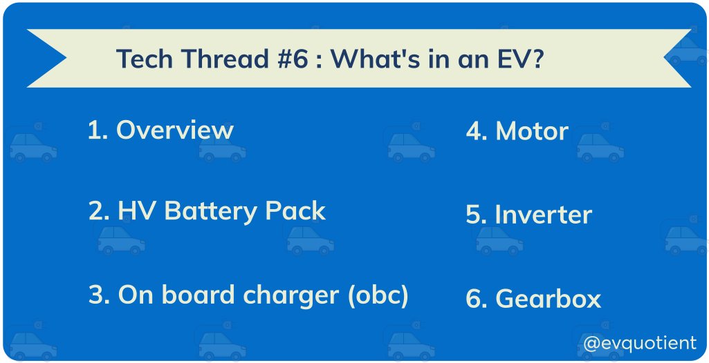 In this thread, Let’s get inside the EV to know it better.
