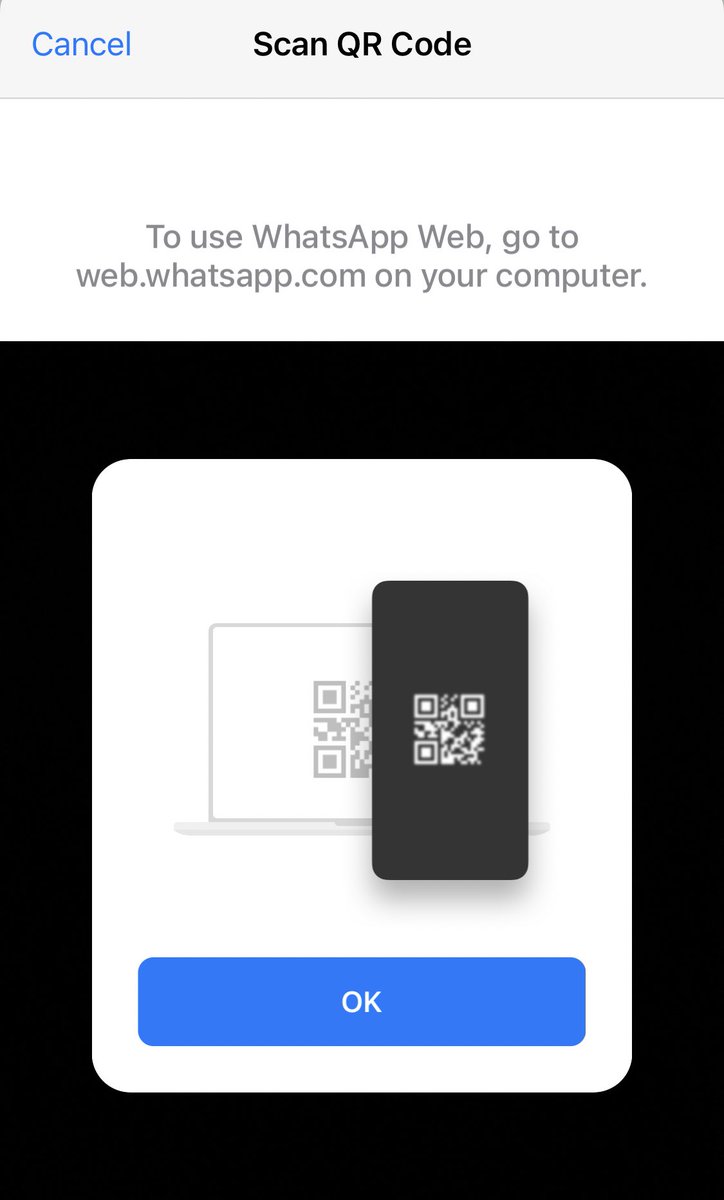 Setelah itu tinggal buka aplikasi ini.Lalu di iPhone utama, masuk ke bagian pengaturan WhatsApp Web.Scan qr code di Mirror Chat lewat pengaturan di iPhone utama, seperti biasa gitu lah gampang ya.