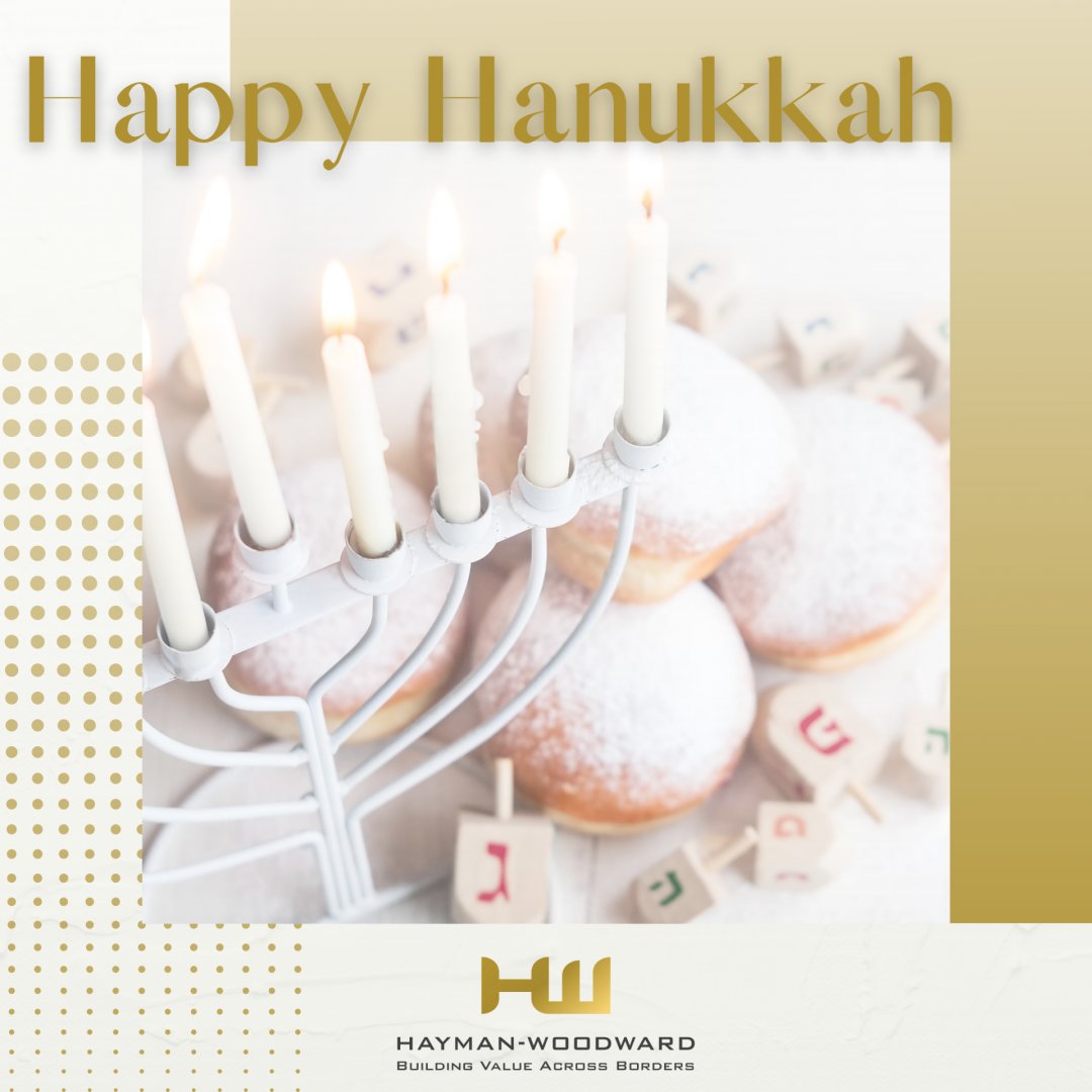 #happyhanukkah to those celebrating in the United States and around the world!

#HaymanWoodward