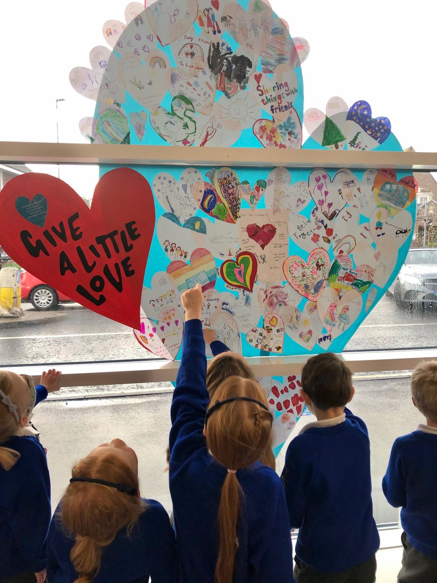 StMatthewsSch's tweet photo. Visit our 'Give a Little Love' display in Waitrose, Cobham - sharing love St Matthew's style ❤️
Thank you to all of the children for their wonderful drawings and thoughtful words. https://t.co/SHIhFKnyhD
