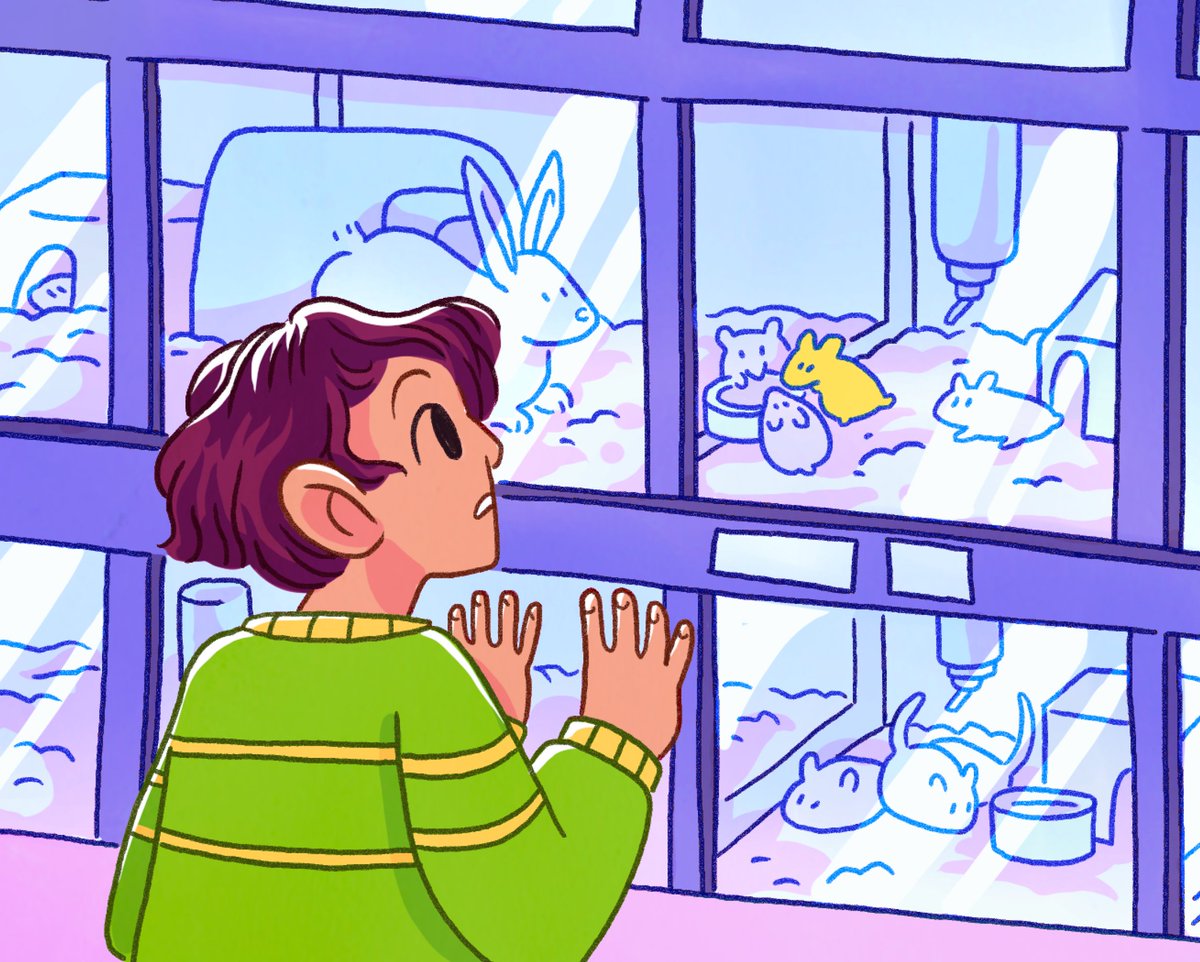 finally have the time to get back into coloring Hamster Eternal! 