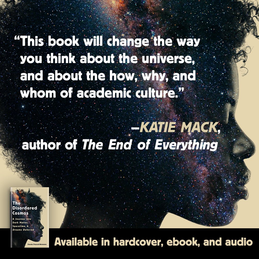 Fellow theoretical cosmologist, Katie Mack: