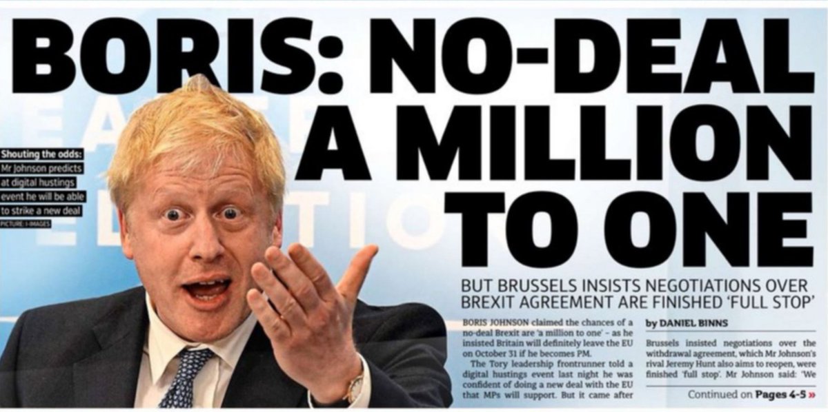 Nothing fucking changes. The only winners from Brexit will be the already grotesquely wealthy hedge-funders who backed Leave and Johnson, & who have bet a fortune on no-deal, even getting Boris Johnson to say a no-deal was "a million to one". https://twitter.com/docrussjackson/status/1337174426513793024