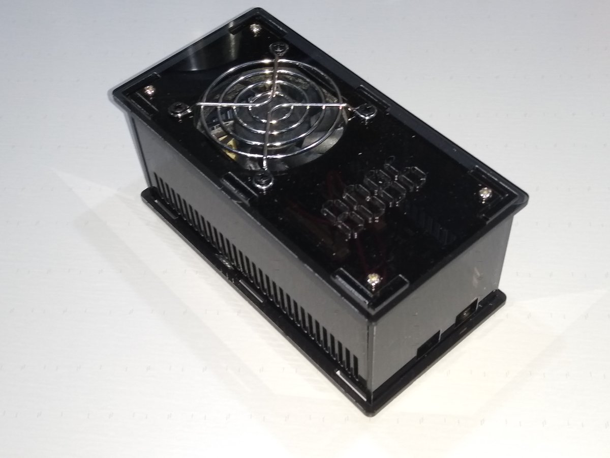 burtyb's tweet photo. I've been playing with #ClusterCTRL Triple cases. I think the translucent black looks best as the LED are still visible. https://t.co/e4zv2SNlEm