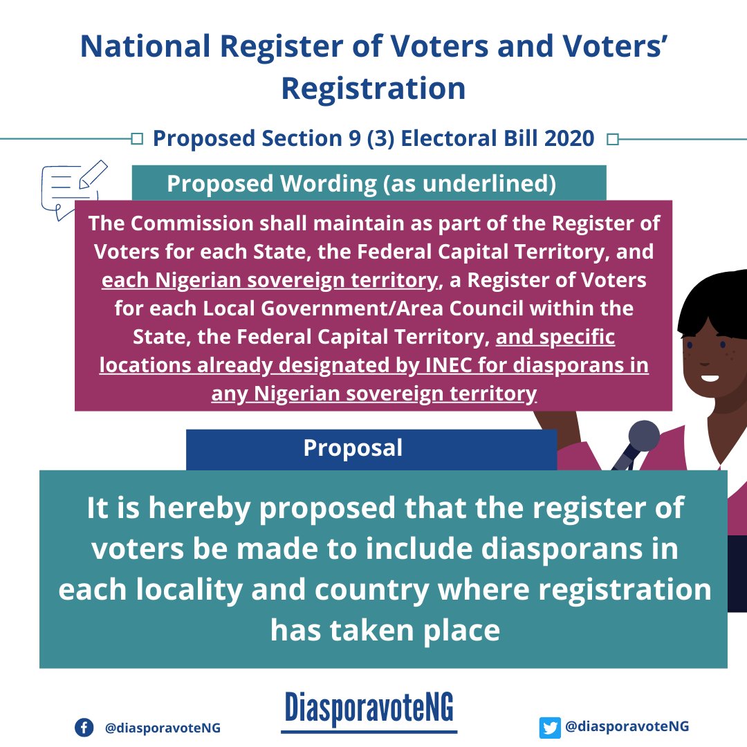 We attach our 4 key proposed amendments to the Electoral Bill 2020  #electoralreformNG #electoralprocess #fixelectionsNG #fixpoliticsng @YIAGA