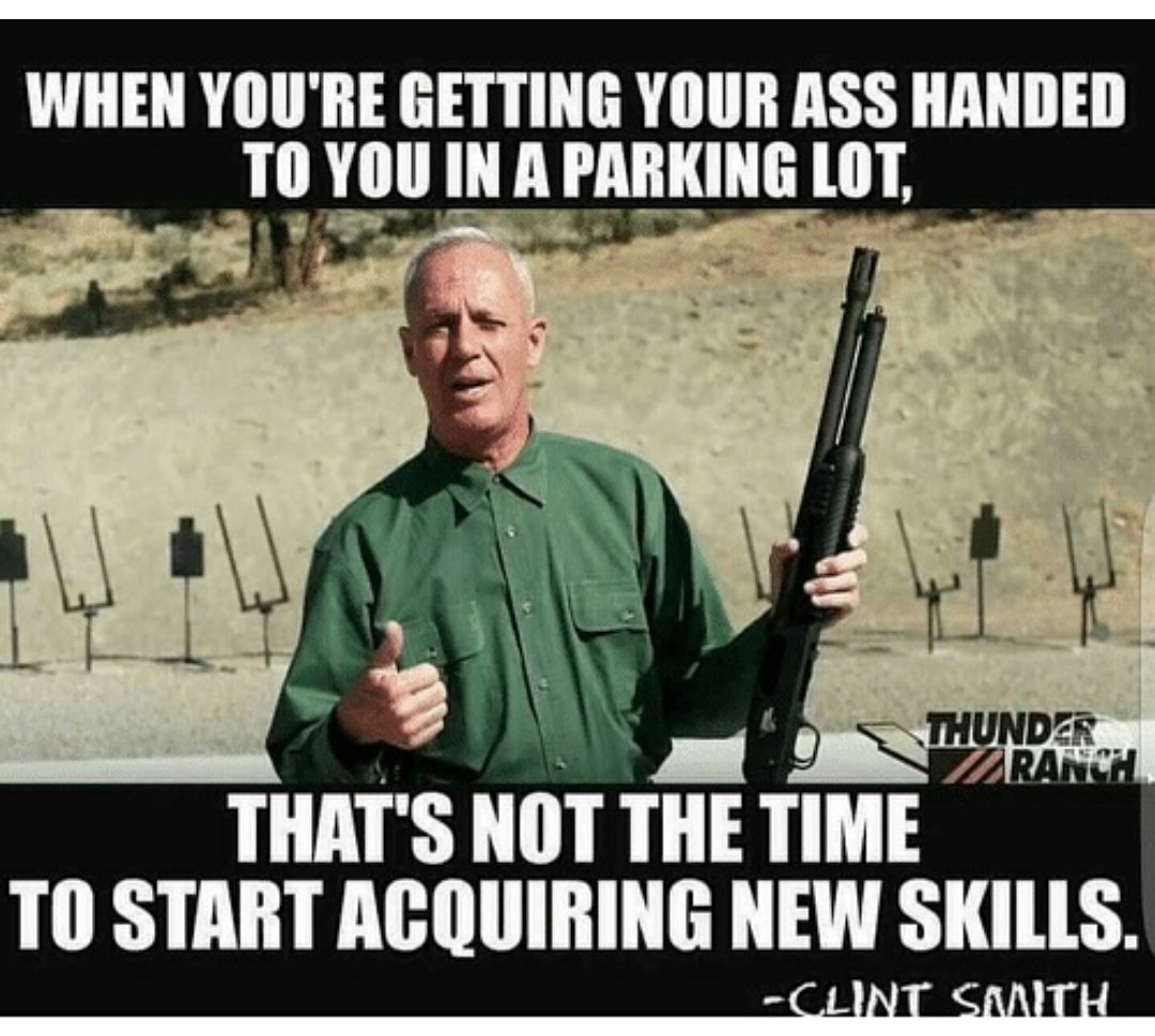 True story.
#truestory #trainhard #trainingmotivation #lawenforcement #rangeday #workhardplayhard #polic #nra #nypd #2a #pewpewpew #12gauge #glock #rifle #ar15 #carbine #firearminstructor #skillstraining #rangeofficer #gunmemes #cops  #edcdump #tacticallife #tccc #thunderranch