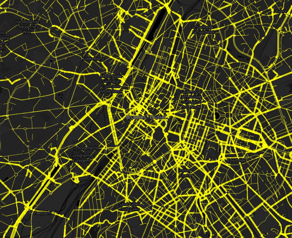 bikedataproject's tweet image. New 🚲 insights available! 

Want to discover where 🚴🏽‍♀️🚴🏾🚴🏻‍♂️ are coming from (in blue) and going to (in red)? Check out our new 'bicycle counts' layer: data.bikedataproject.org/map/#11.71/50.…

For now only for #Brussels, but we're working on a global dataset! 🙌🏽