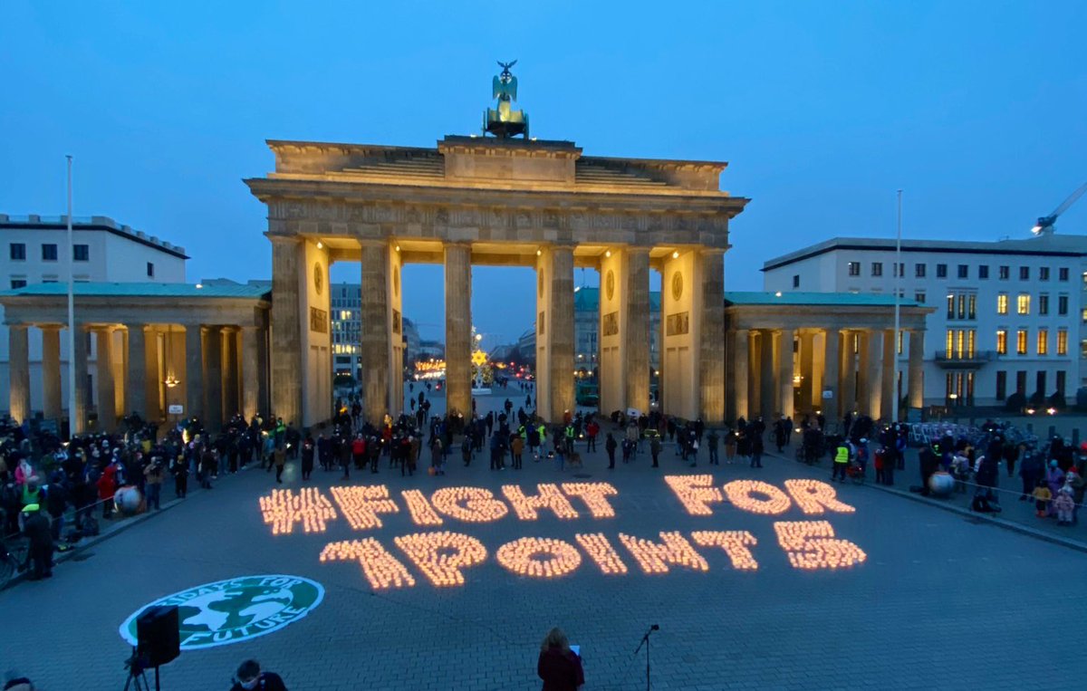 Luisamneubauer's tweet photo. For two years now #FridaysForFuture has made the impossible possible. And we don’t intend to stop now. We’re getting started. #FightFor1Point5 https://t.co/B3TG9vA7KD