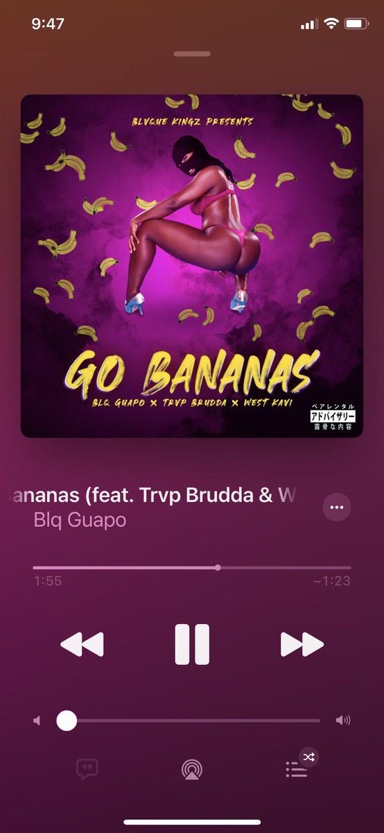TrvpBrudda's tweet photo. Y’all go tap in to that new heat from @CEO_BlQGuapo and yours truly ya hea me, might have a lul Kash kontest fuh whoever reall Go Bananas to the banger 🗣TRVVVVVVPPPPP https://t.co/YijAcPU6cZ