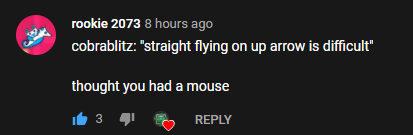 cobrablitzz's tweet photo. everyone needs to stop sobbing about the fact that i use up arrow instead of mouse. I FIND IT EASIER. accept the fucking  fact that not every player uses mouse because since every single finger of mine but my right index finger contains a spam gene. https://t.co/tsRqzXxOW1
