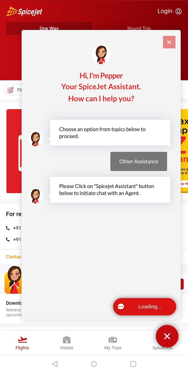 yugina02's tweet photo. @flyspicejet This is all I get even after hours of waiting. Kindly help. I need to book another ticket. https://t.co/LK7VFSFjUw