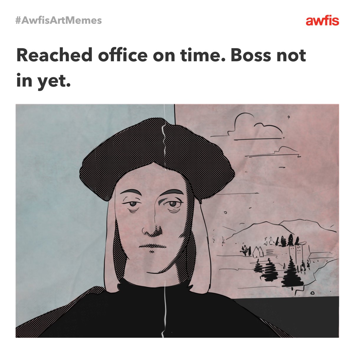 myawfis's tweet photo. A picture is worth a thousand words, and these #AwfisArtMemes speak volumes.

#ClassicalArtMemes #FunnyMemes #OfficeMemes #MondayMood https://t.co/hssKCZ3UFl