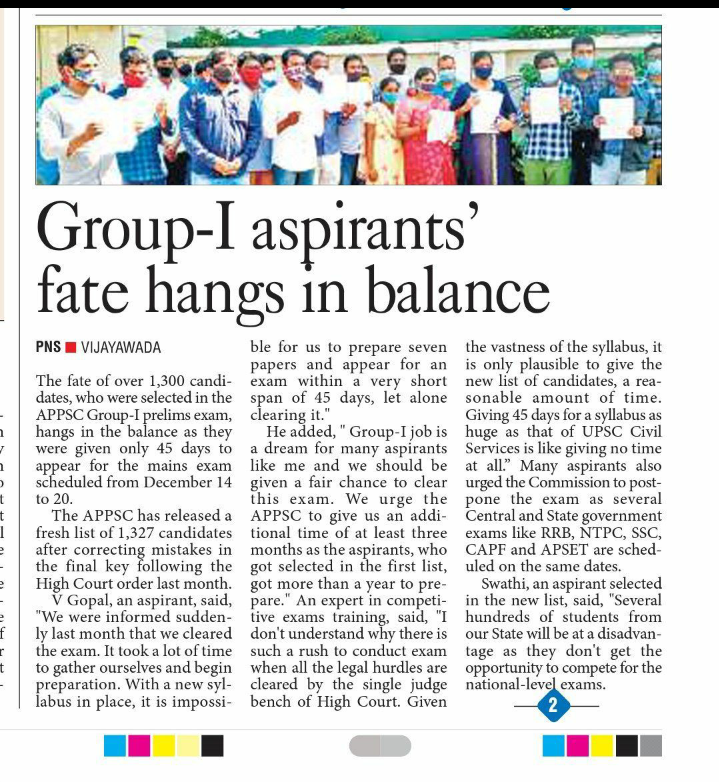 thulasiram1729's tweet photo. #SufficientTimeForGroup1Mains 
1327 candidates hopes are at stake sir.
Please do consider sir.
@ysjagan @AndhraPradeshCM https://t.co/8QskwGOWdM