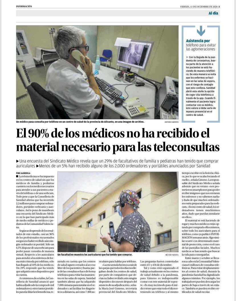 Contrastemos la noticia. ¿Donde ha ido el dinero destinado a material para la tele consulta? <a href="/DoctorSITHo/">Doctor Vader</a> <a href="/SoVaMFiC/">SoVaMFiC #RazonesParaSer</a> <a href="/semfyc/">semFYC</a> <a href="/FernandoFabiani/">Fernando Fabiani</a>