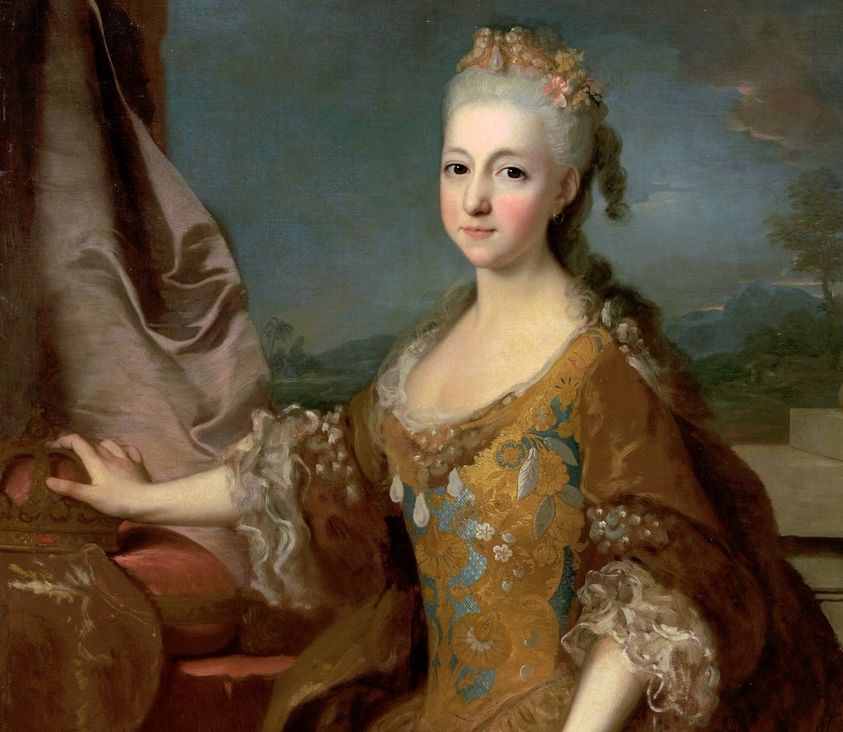 OldPortraiture's tweet photo. Born #OnThisDay in 1709: #LouiseÉlisabethdOrléans (1709-42), Queen of Spain as spouse to #LuisI, daughter of #PhilippeII
Portrait by #JeanRanc (1674-1735), 1724
#LuisaIsabeldeOrleans #BourbonOrleans #Bourbon https://t.co/eJ2KTKK00v