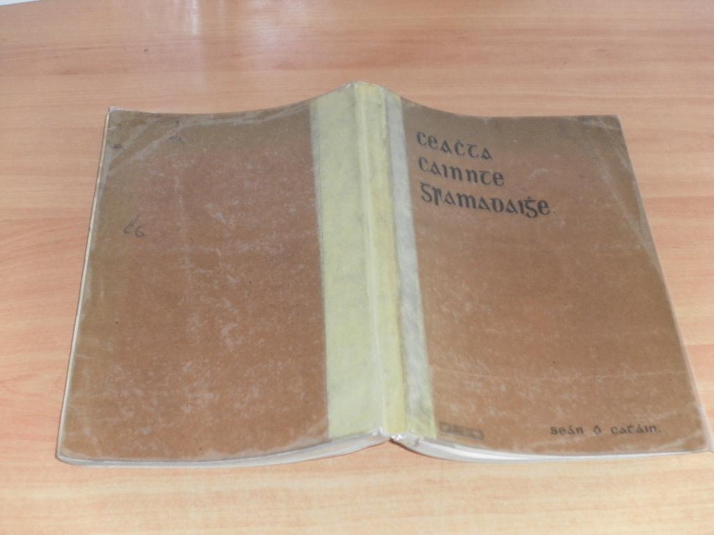 An-chur i láthair ón Oll. Comh. B Ó Catháin ó@NuaGhaeilgeOMN ar an ngramadóir+gníomhaire teanga S. Ó Catháin. Bleachtaireacht+miontaighde den scoth, mar is dual don chainteoir le clabhsúr a chur leis an tsraith...'reveal' breá ag an deireadh freisin: gur gaolta iad na Cathánaigh!