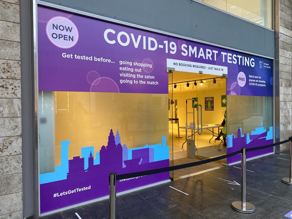 DPH_MAshton's tweet image. 🦠Our Liverpool One #Covid19 SMART testing unit looking fabulous! #LetsGetTested @lpoolcouncil @Liverpool_ONE