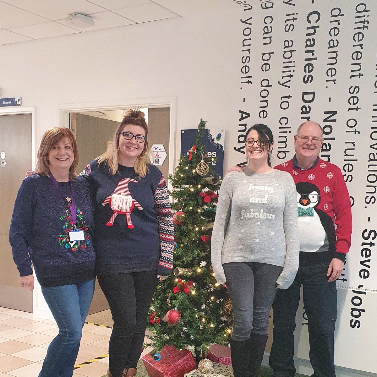 AshLifeSciences's tweet photo. It's Christmas Jumper Day! At Ash we love Festive Fashion. #ChristmasJumperDay https://t.co/g5bCy203hR