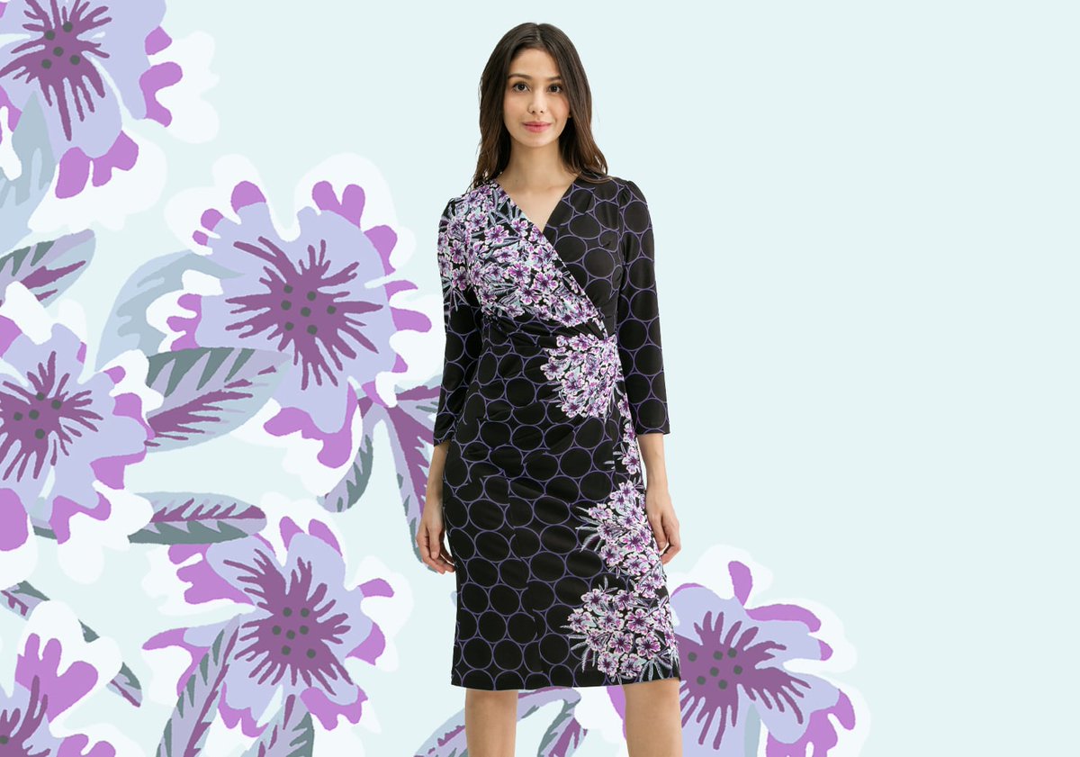 Kay Me Kay Me がてがける伝統的な着物の柄にインスパイアされた新作訪問着 ご挨拶ごとの多いこの季節に特別な１枚で T Co 2cqiqkoqx6 着物 働く女性 日本製 ジャージーワンピース ディナーコーデ パーティーコーデ フォーマルドレス