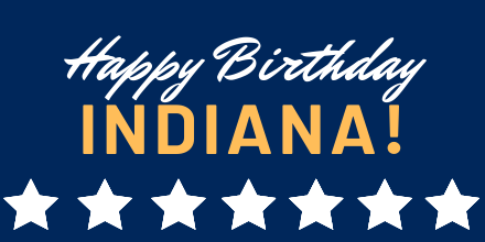 in_bureau's tweet photo. Happy Statehood Day, Indiana! 

#OTD 204 years ago, President James Madison signed an Act of Congress admitting Indiana to the Union as the 19th state. Indiana was the second state, after Ohio, to be created out of what was the Northwest Territory. https://t.co/GH4zv5zSog