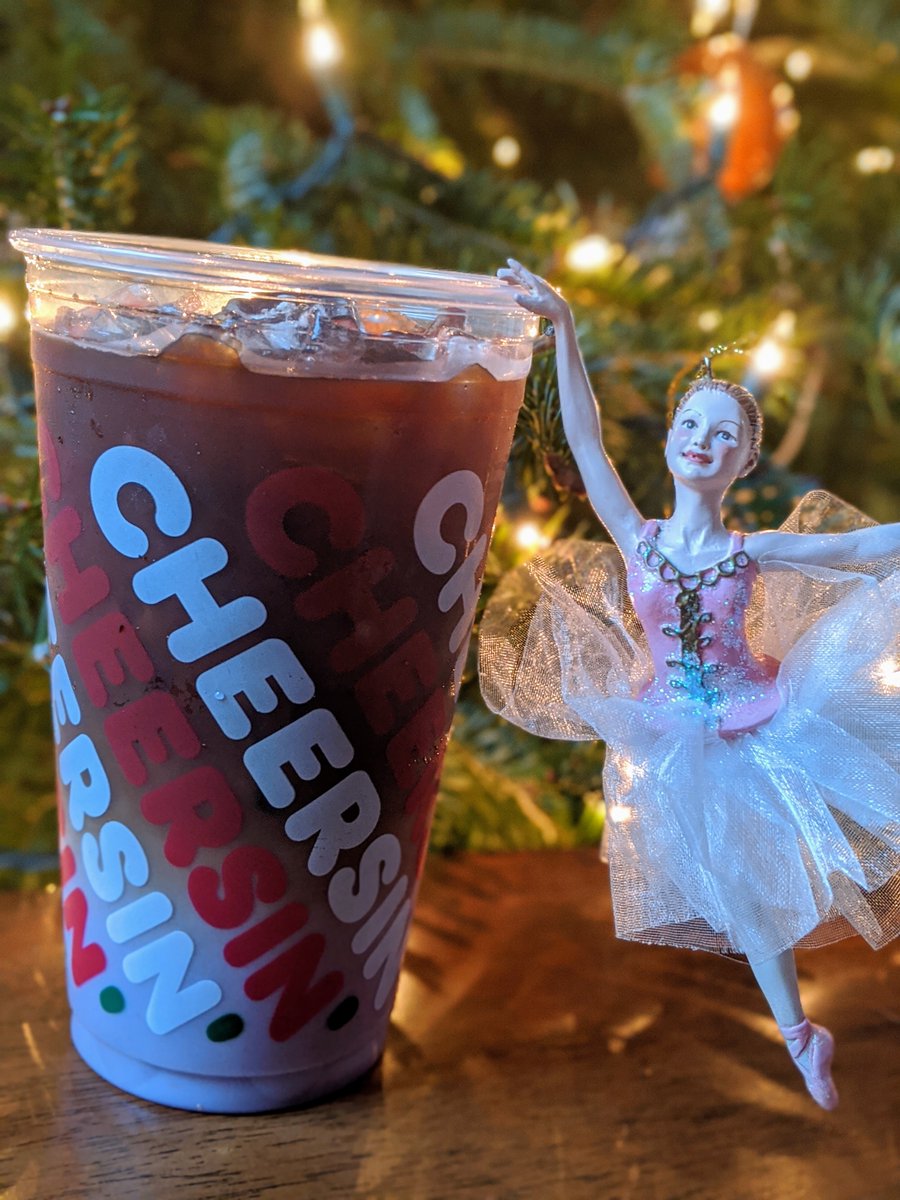 Oh_Honestly_LC's tweet photo. The Sugarplum Macchiato is dancing into @dunkindonuts  holiday lineup! Delish rich espresso and frosted berry flavor, available hot or iced. Limited time offer from 12/2 – 12/29. While supplies last. #DunkinMaine #DunkinPartner #Dunkin #Sugarplum https://t.co/by189fXd75