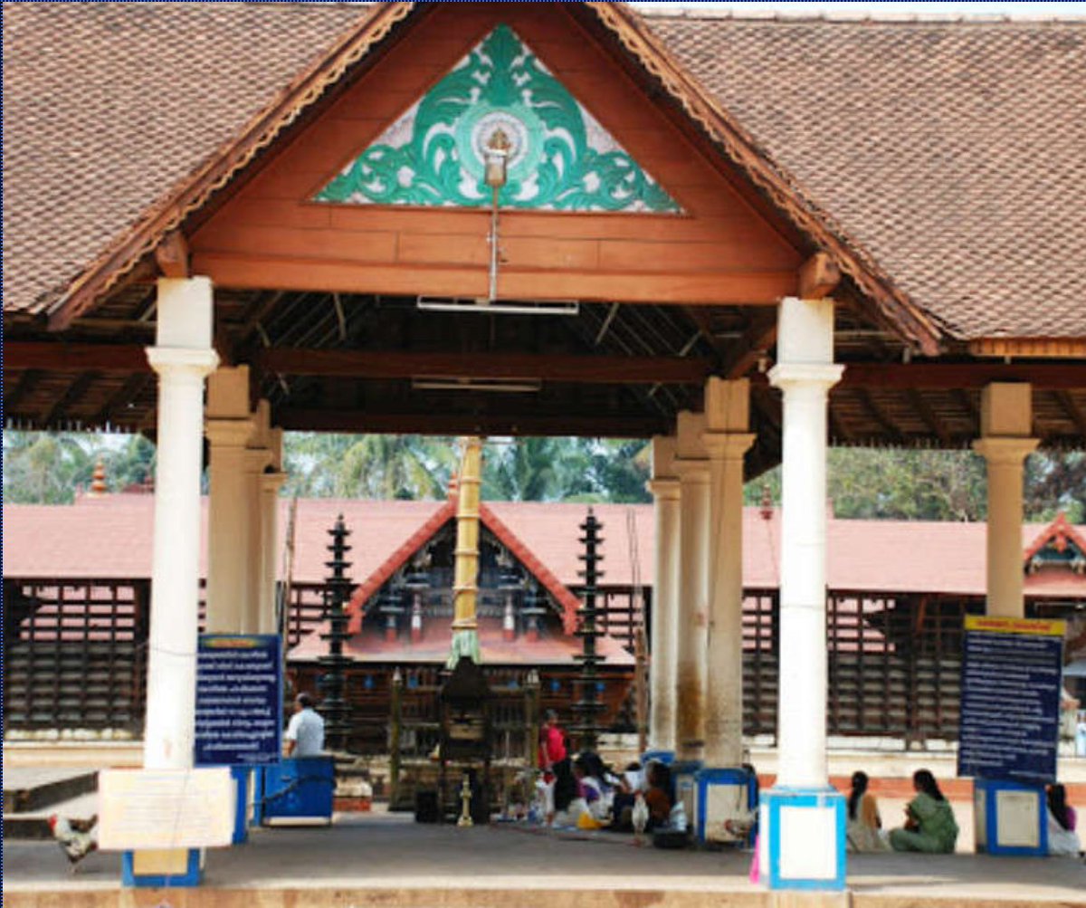 4. Chertala Karthiayani Devi Kshetram Once Swamiyar was passing through a village when he comes across 7 ladies bathing in a stream. Upon looking at them, he immediately identifies that these were celestial beings i.e. GoddessPC: Google13/