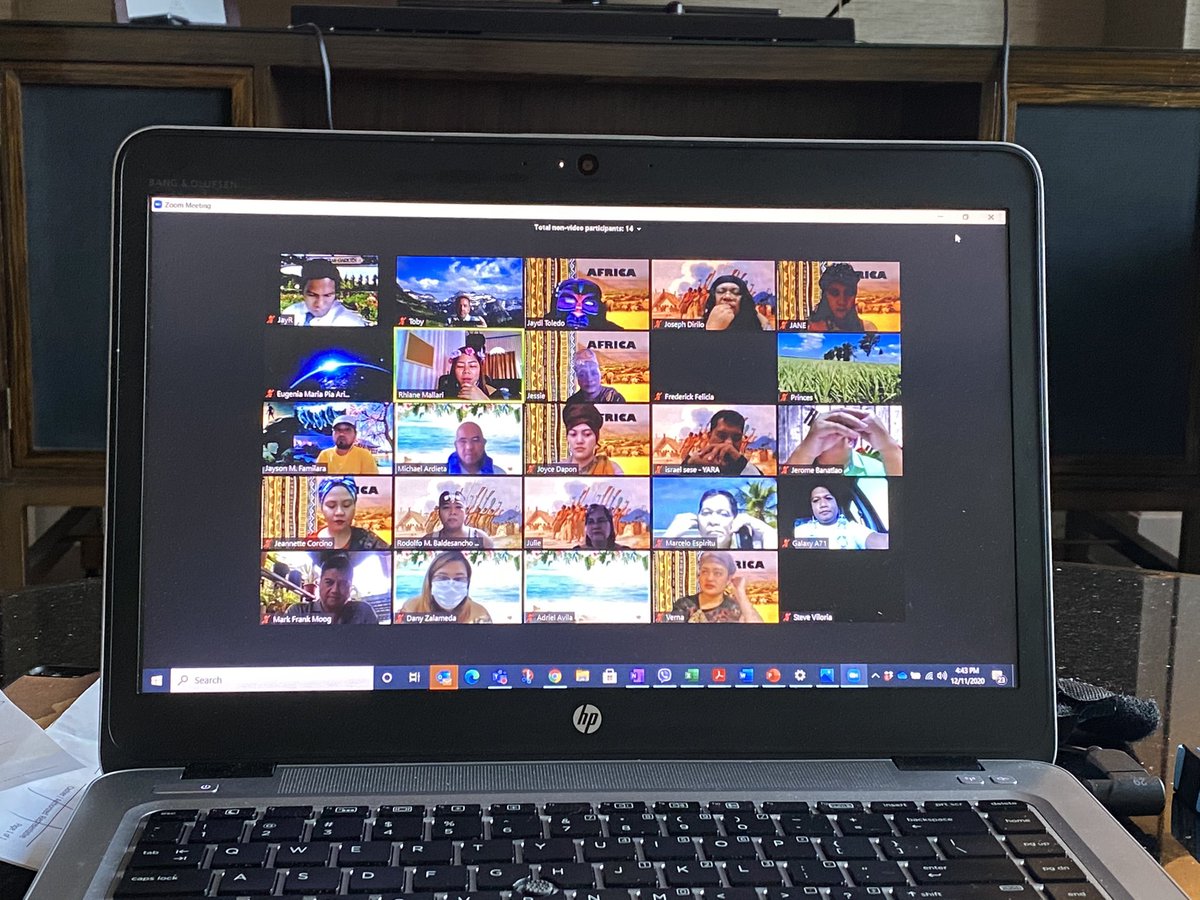 Virtual Christmas and Year end party!  #Yara Philippines Family