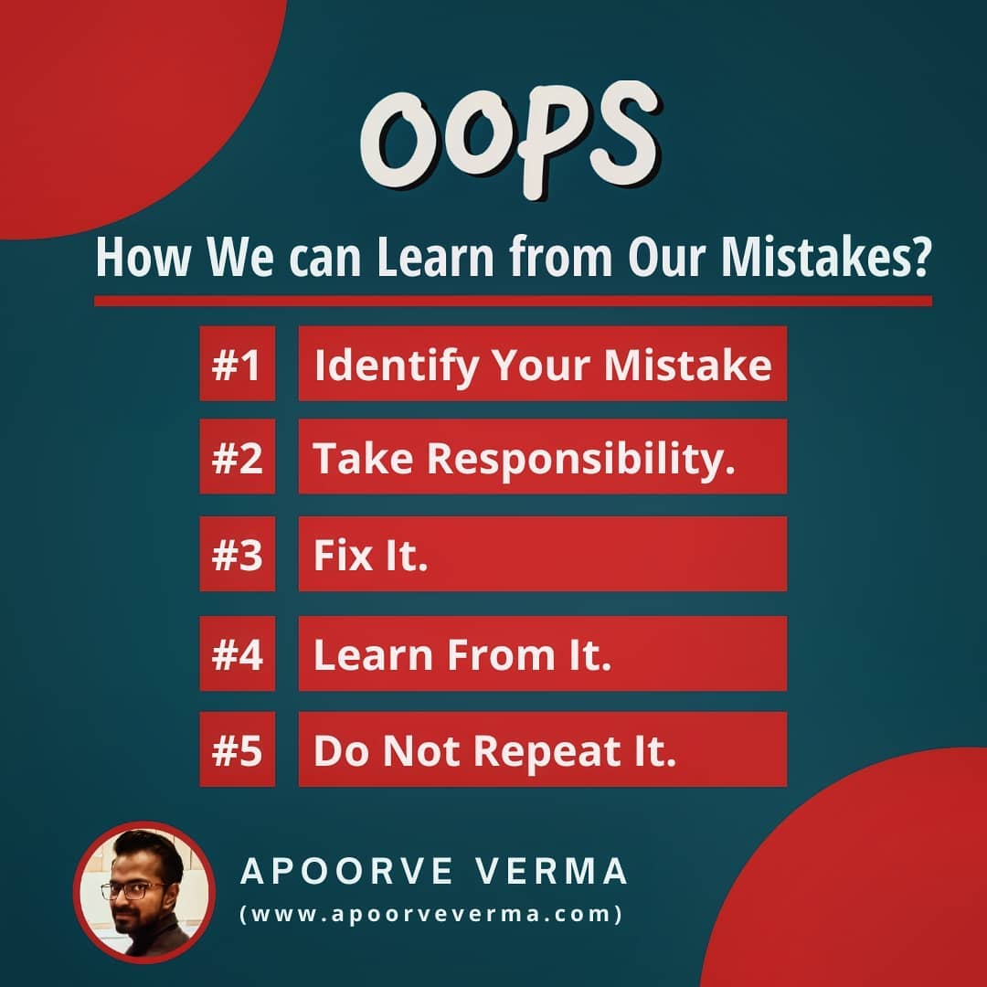 vApoorve's tweet photo. if you are making same mistakes it means you have not learn from them.
#theapoorvevermaproject #apoorveverma #unitedstates #unitedstatesofamerica #india #mistakesmakeyoubetter #mistakeshelpusgrow #mistakes #mistakeshappen #itsok #itsokay #mindset #mindsetiseverything #mindsetcoa https://t.co/3590OJ6KG0