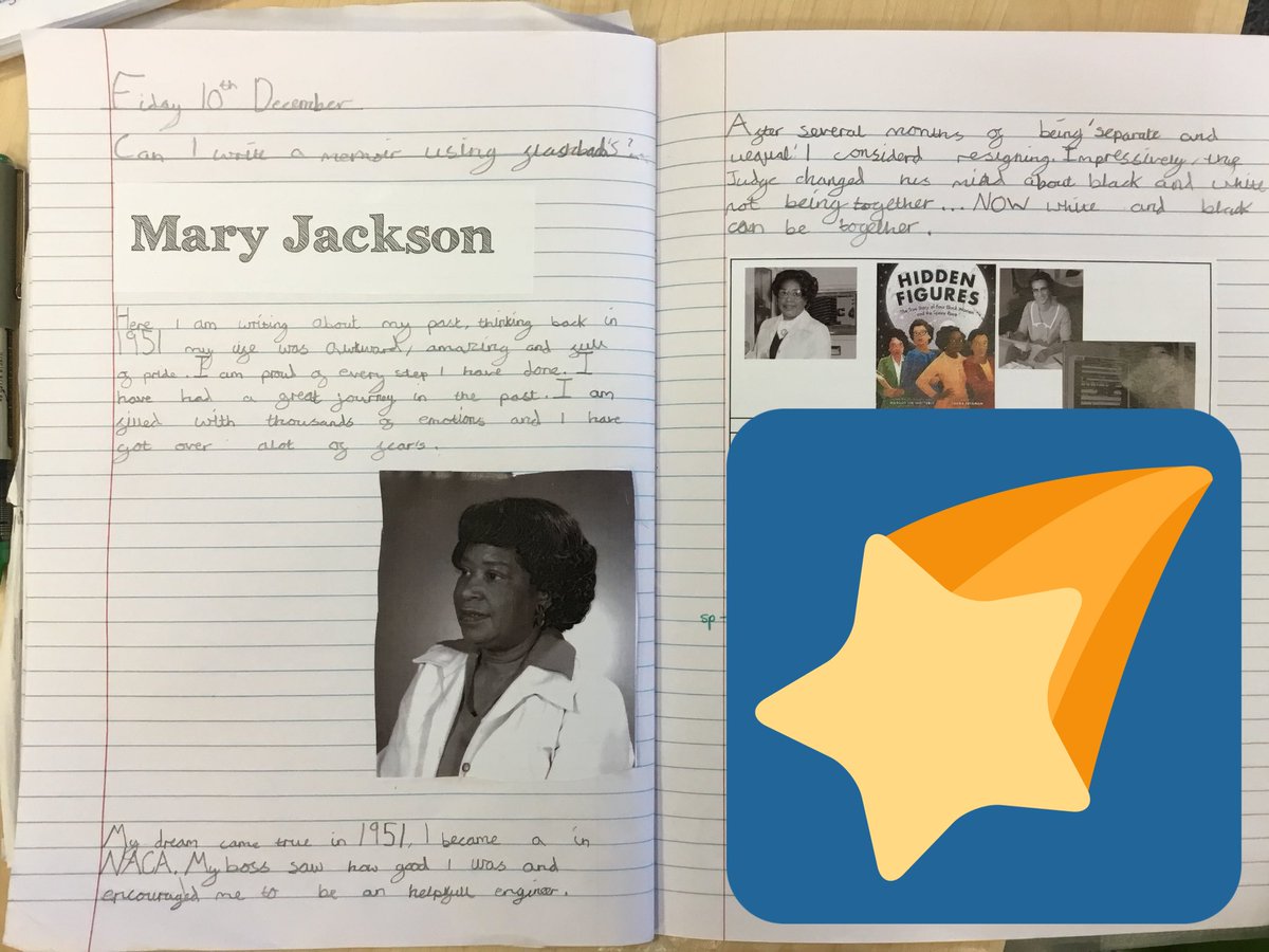 G_M_P_SClass3NC's tweet image. Over the last 3 weeks we have been using @theliteracytree Hidden Figures unit to find out about the work of 4 inspirational African-American ladies. The children’s final pieces of work have blown me away. #qualitytexts @HiddenFigures
