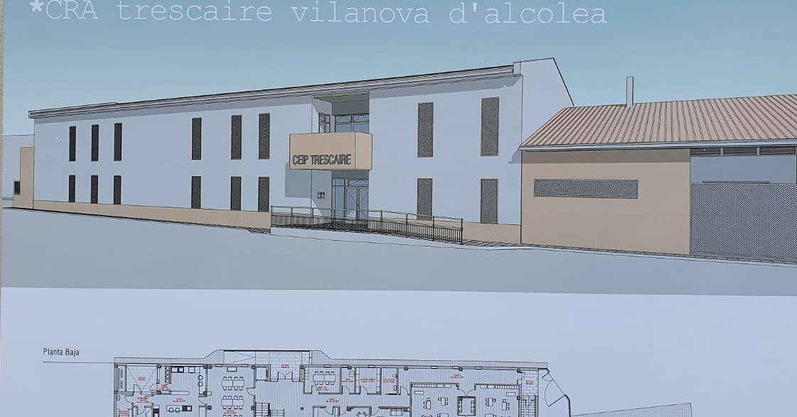 VictorGarcia_T's tweet photo. 🏗🏫 Hui hem signat l'acta d'inici d'obra per a la construcció del nou CRA Trescaire de Vilanova d'Alcolea. 👷‍♀️ Amb una inversió de 💶 2,1 M€ de la @GVAeducacio.
😊 Cares de felicitat perquè després d'11 anys en barracons  tindran 🏫 l'Escola nova.#AulesDignes #LesPersonesPrimer https://t.co/vS7s4EUGU0