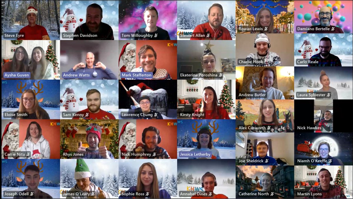 Merry Christmas from KHWS! Today is National #ChristmasJumperDay and this year we had our first virtual company Christmas Jumper photo in aid of Save the Children. If this made you smile, perhaps you can text TEAMKHWS to 70050 to donate £2 on our behalf to <a href="/savechildrenuk/">Save the Children UK</a>
