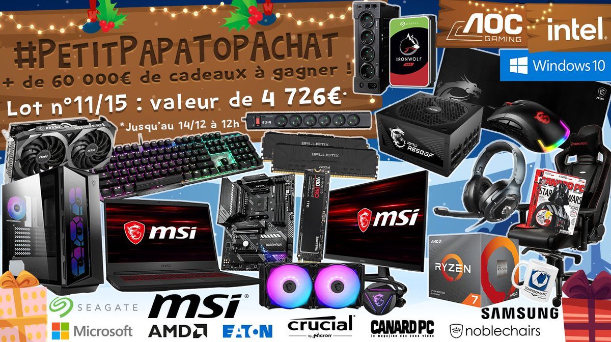 TopAchat's tweet image. #Concours 🎁 #PetitPapaTopAchat 🎄

Le #Lot11 est là !

GO GO #RT !