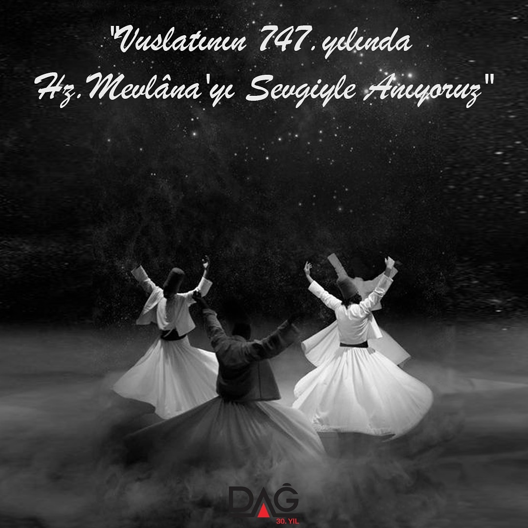 Hz.Mevlâna'yı sevgi,saygı ve minnetle anıyoruz.
#Mevlana #mevlanahaftası