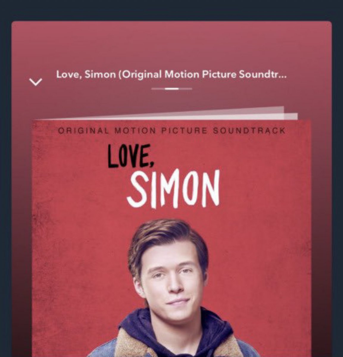 namjoon recommending love simon soundtrack