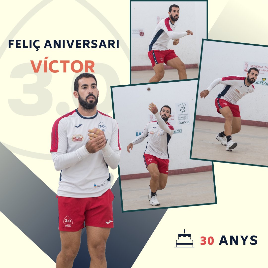 🎂 FELIÇ ANIVERSARI <a href="/vicbuegi/">Bueno de Meliana</a> 🎂

🎉🎉🎉 Gaudeix del teu dia!! 🎉🎉🎉
#aniversari #feliçaniversari #birthday #happybirthday #pilotamola #pilotavalenciana #pilotasegleXXI #seguimcreixent  #entrenament #entrenamiento #esport #deporte #valència #valencia #cumpleaños #felizcumpleaños