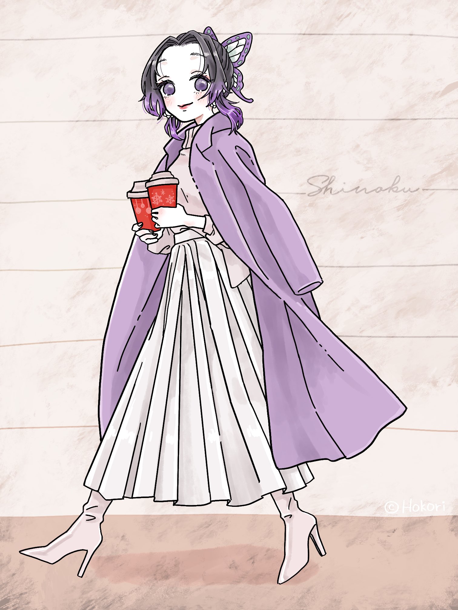Uzivatel ほこり Lineスタンプ アイコン配布 Na Twitteru リクエスト頂いた 胡蝶しのぶ さん 前回の禰 豆子ちゃんが現代風だったので しのぶさんも現代風に ラベンダーカラーの コートの中はワントーンで 白のレザープリーツスカートで 大人可愛く 鬼滅 Uzivatel ほこり Lineスタンプ アイコン配布 Na Twitteru リクエスト頂いた 胡蝶しのぶ さん 前回の禰 豆子ちゃんが現代風だったので しのぶさんも現代風に ラベンダーカラーの コートの中はワントーンで 白のレザープリーツスカートで 大人可愛く 鬼滅