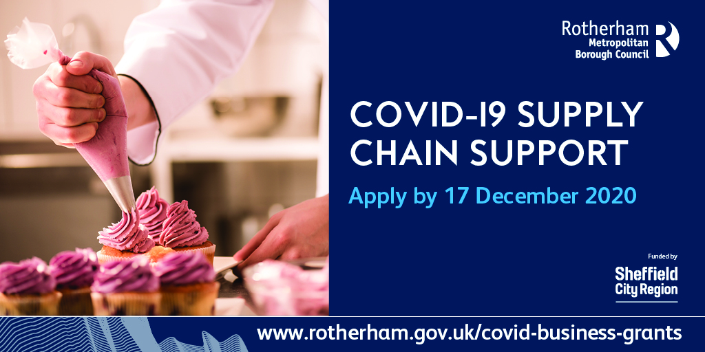 Covid-19 supply chain support - apply by 17 December 2020
