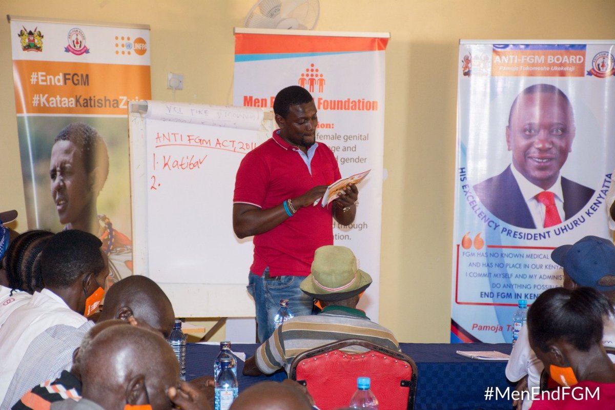 PCKemei's tweet photo. Breaking down the Prohibition of FGM Act 2011. @brayomureithi of @AFGMBoard takes participants through the simplified version of the law, highlighting offenses and penalties #MenEndFGM https://t.co/6SYUpoJqVJ