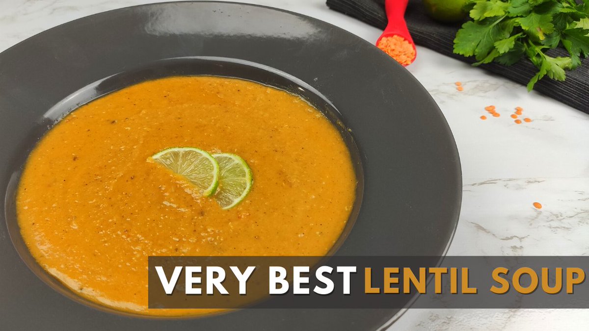 coozinaa's tweet photo. One-step, one pot veggie-loaded lentil soup couldn't be easier 😊❄️

📹 https://t.co/4LPoCkprit

#cold #soup #Food https://t.co/siJJsM8pCo