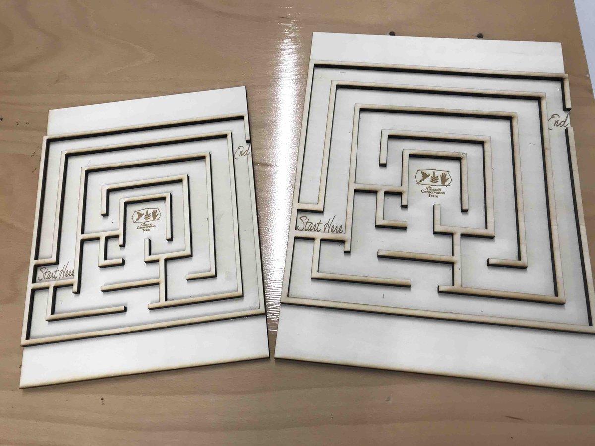 BburkeB's tweet photo. Some super designs for Winter Market. Produced by our Grade 8 students using the Laser cutter and 3D printers in the Makers' Lab Laser - winter decorations, novelty games, phone/iPad stands, marble runs, coasters and puzzles. 
@MunichIntSchool https://t.co/v7dgwH8NBO