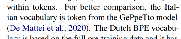 @Wietsedv @GroNlp @MalvinaNissim I've been waiting for a Dutch GPT-2 model for a while now. This is a great, and computationally efficient, step in the right direction! Thanks for this new addition! (PS: great typo in the paper! :D)