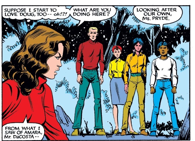 It is perhaps appropriate then that the girl who walks through walls is the one who most effectually passes through the different X-franchise series, uniting them in complex and important ways. 6/6