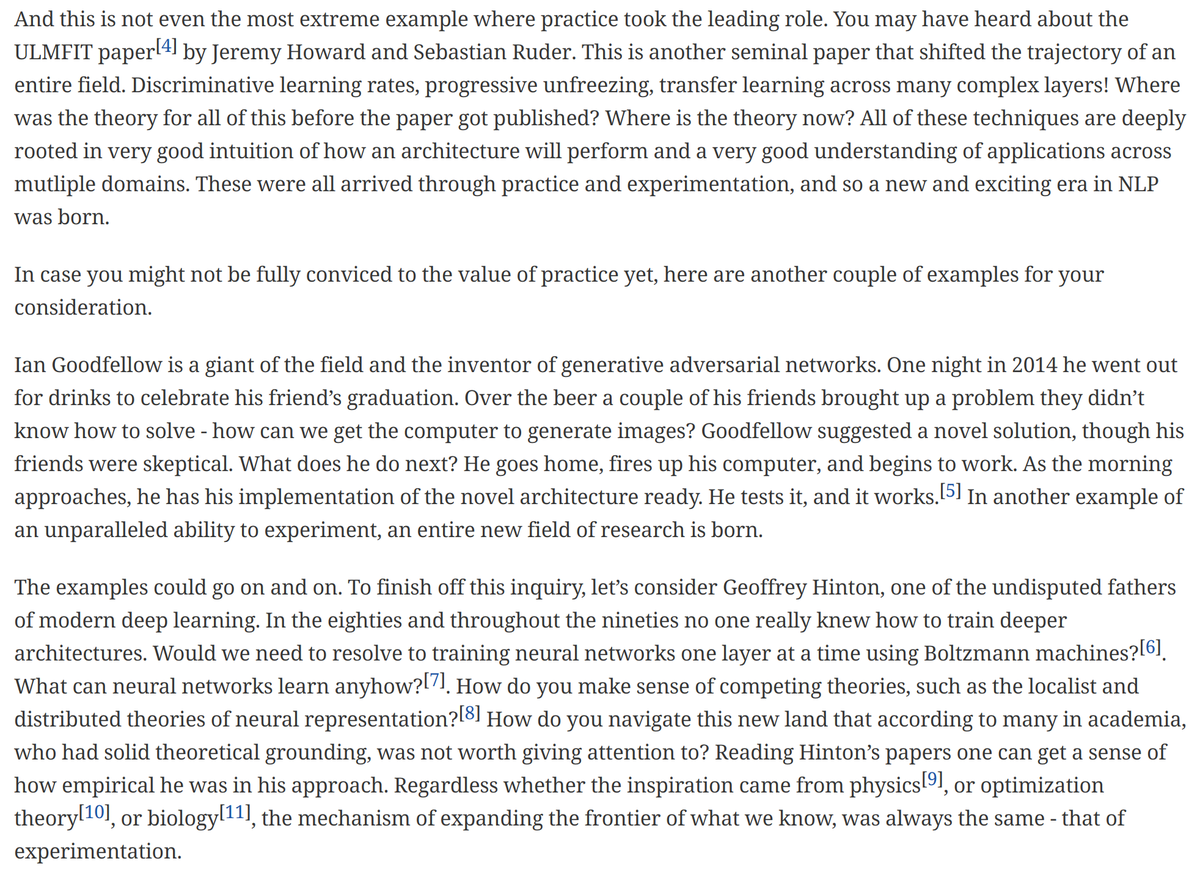 Dear Twitter,Could I please ask you for help? In this passage, I am not sure if I am: properly attributing discoveries being respectful and kind being factually correct  https://www.radekosmulski.com/theory.html&nbsp; 