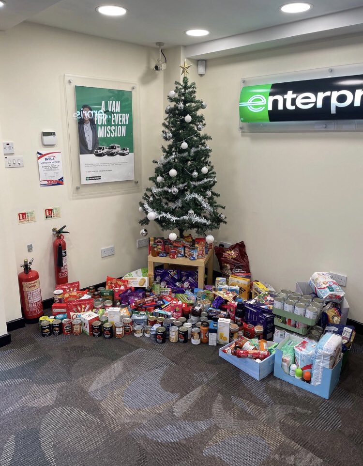 What an effort at U828 for our local food bank collections!!👏👏👏  rumour has it most of it came out of John Martin’s packed lunch <a href="/SteveWoodhous12/">Steve Woodhouse</a> <a href="/U8Woody/">Steve Wood</a> <a href="/steve_walder/">Steven Walder</a>
