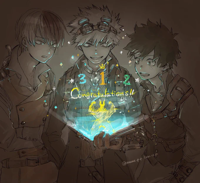 遅くなっちゃったけど1・2・3おめでとうー!!???✨ 