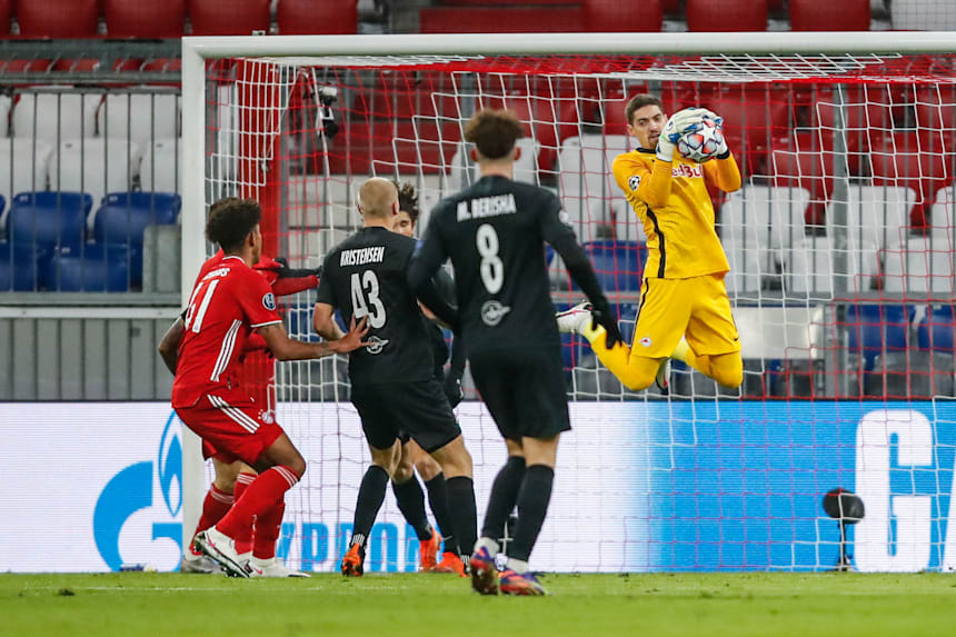 2020/21After putting the qualification curse to bed  Maccabi Tel Aviv , Salzburg draw Bayern Munich , Atlético Madrid  & Lok Moscow  in Group A.Despite going into the final day with a chance of going through, they ultimately finish rd and drop down into the  #UEL  .