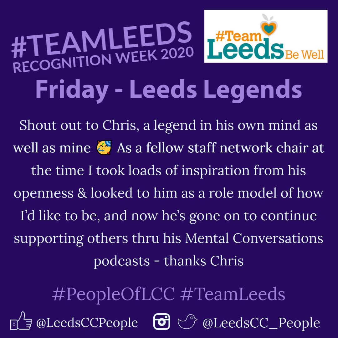 LeedsCC_People's tweet photo. We've been inundated with so many fantastic examples of #LeedsLegends that we just can't single out individual quotes this afternoon, so we're going to have to share in batches โค๏ธ #RecognitionWeek2020 #PeopleOfLCC #TeamLeeds https://t.co/Obm4Loji6N