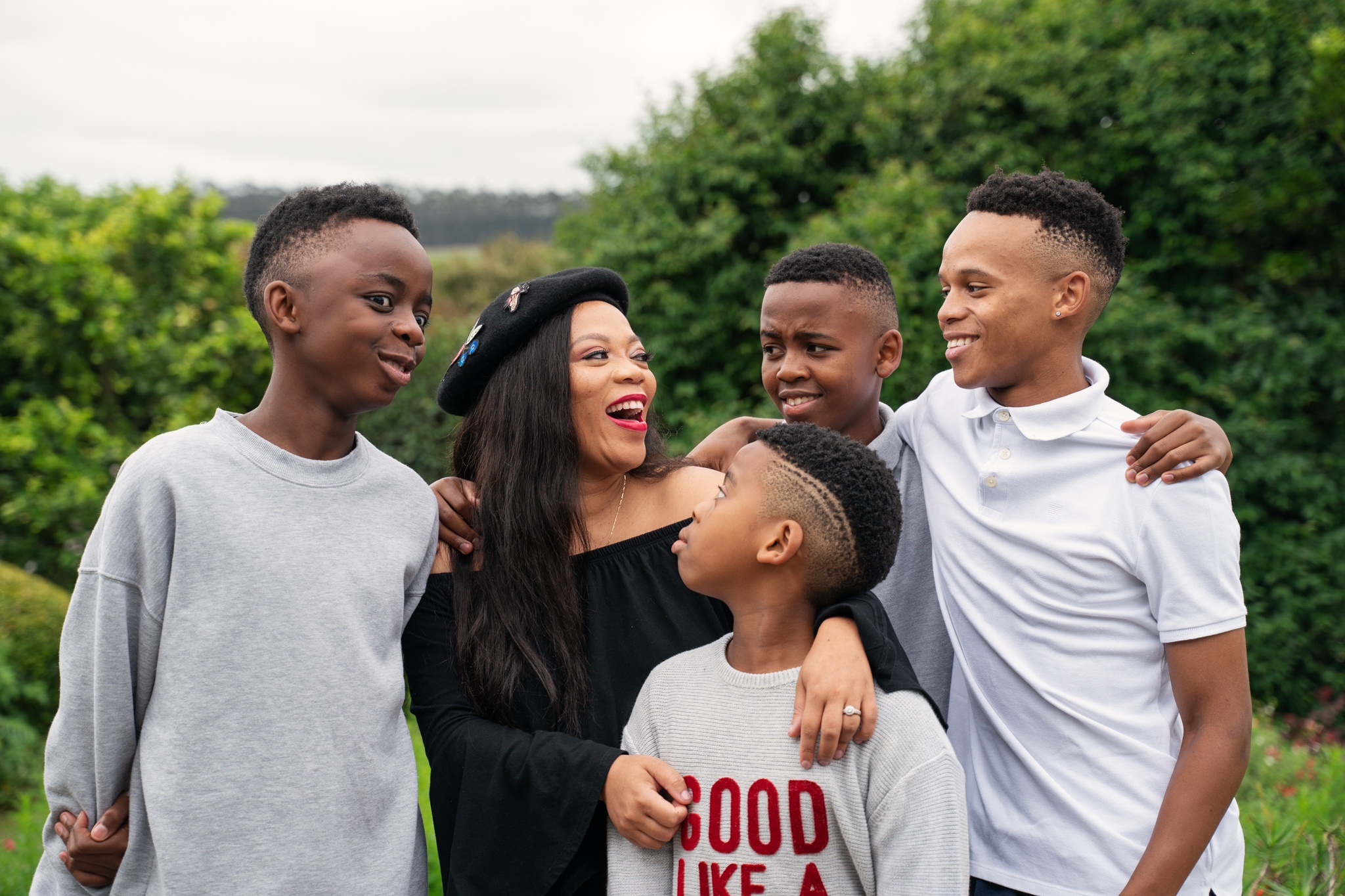 Nozipho Ntshangase on X: "My favourite boys! I can't believe they're growing up so fast. 🥺 anyway, we had a lovely lunch to celebrate milestones in my life - go check out